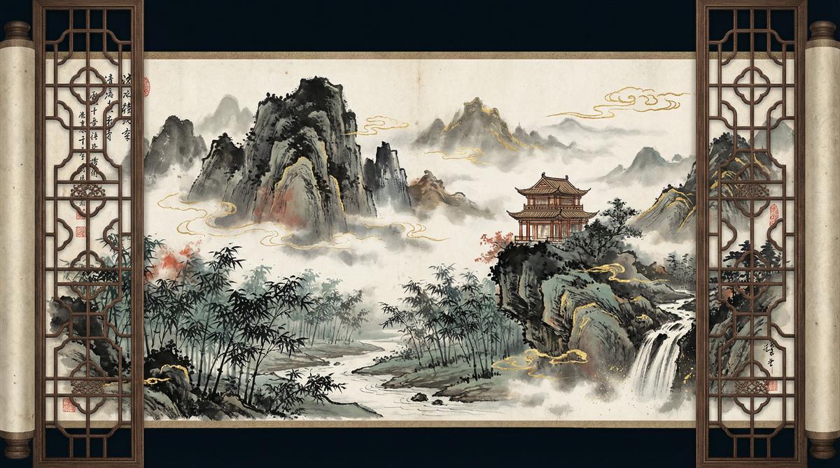 糖心Vlog水墨山水意境影像 - qkmgmgm.cn