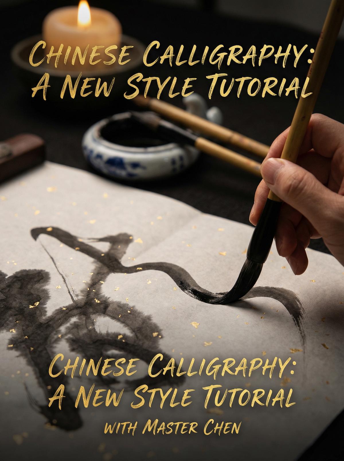 糖心Vlog 糖心Vlog：新中式书法入门视频演示 - qkmgmgm.cn